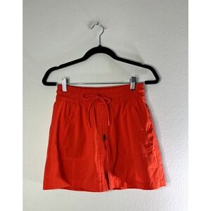Athleta Expedition Drawstring Front Zipper Skirt Skort Size 2 TENNIS GOLF